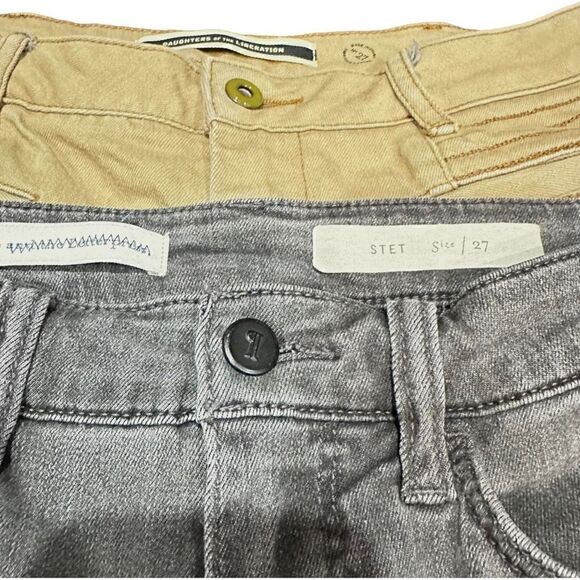 ANTHROPOLOGIE Denim Jeans x 2 - Pilcro and the Letterpress & Daughters of the Li - Picture 7 of 8